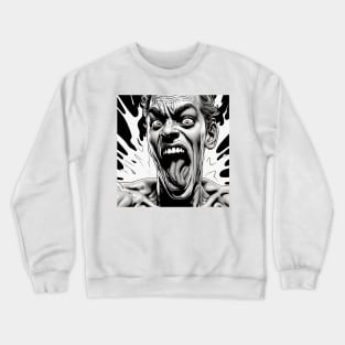 Hallucinated man Crewneck Sweatshirt